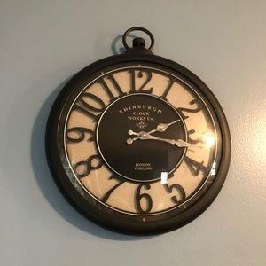 Pocketwatch Style Wall Clock